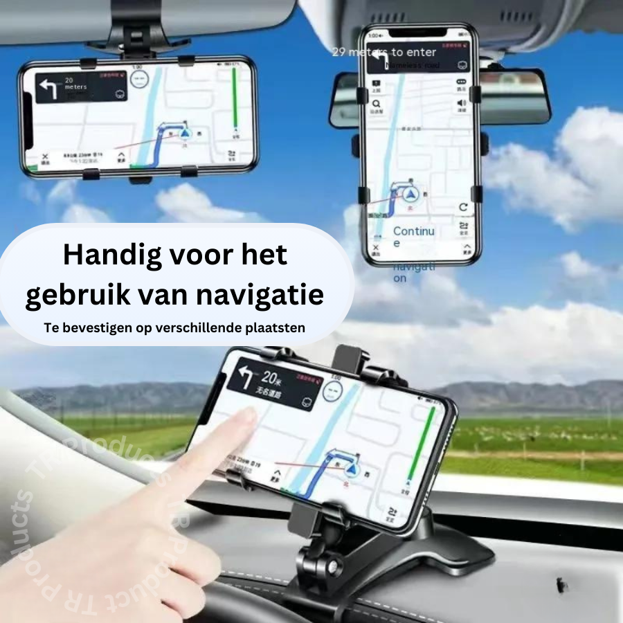 ‘Save Driver’ Universele 360° Draaibare Telefoonhouder